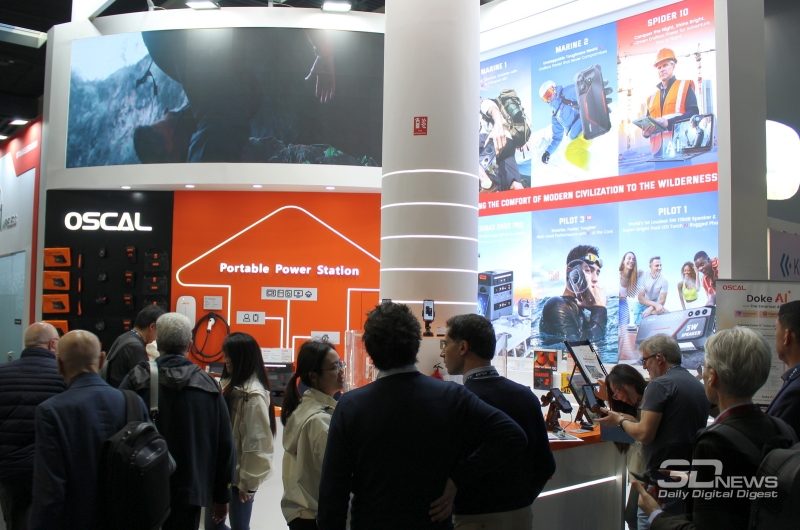 OSCAL представила на MWC 2025 новые защищённые смартфоны, планшет и портативные зарядные станции