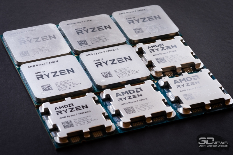 AMD отобрала у Intel треть рынка x86-процессоров, пока рынок настольных CPU рухнул на 20 %