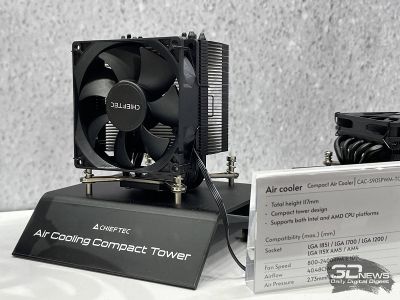 Chieftec на Computex 2026: практичные корпуса, новые кулеры и мощные блоки питания
