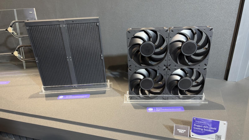 Cooler Master показала огромный кулер для охлаждения CPU и GPU вместе, а также съёмную турбину для видеокарт