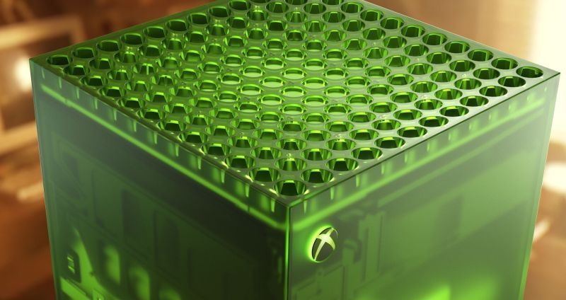 К 25-летию первой Xbox выйдет приставка Xbox Series X25 Limited Edition в полупрозрачном зелёном корпусе