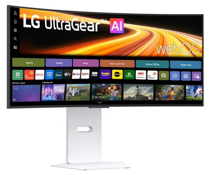 LG выпустила 34-дюймовый игровой OLED-монитор UltraGear 34GX90SB-W с WQHD, 240 Гц и встроенной webOS