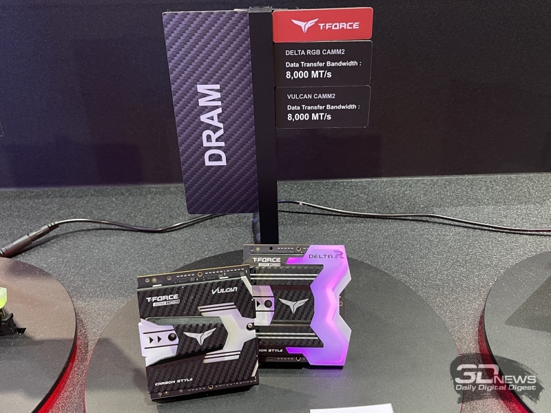 Репортаж со стенда TeamGroup на Computex 2026: модули на 128 Гбайт, деревянная память и SSD с дистанционным самоуничтожением