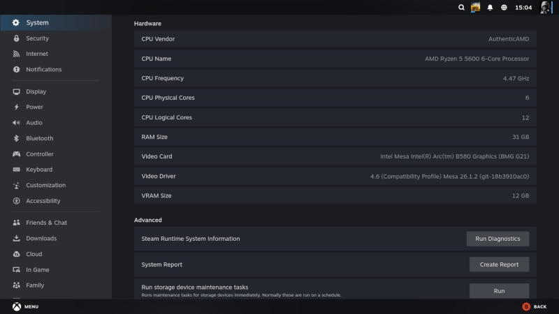SteamOS научили работать с процессорами Intel и настольной видеокартой Arc B580